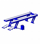 Подъёмник электрогидравлический платформенный 24Г272М1